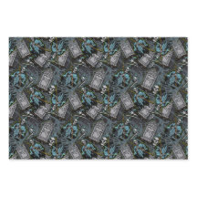 怖いハロウィーン死神の墓石