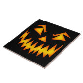 怖いハロウィーン顔 タイル (側面)
