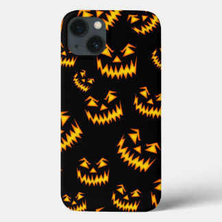 怖いハロウィーン顔 iPhone 13ケース