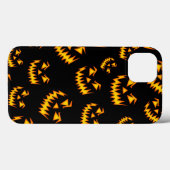 怖いハロウィーン顔 Case-Mate iPhoneケース (裏面 (横))