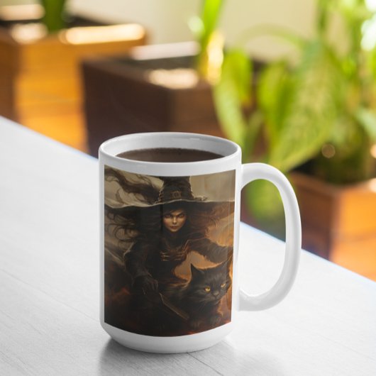 怖いハロウィーン魔女8マグカップ コーヒーマグカップ