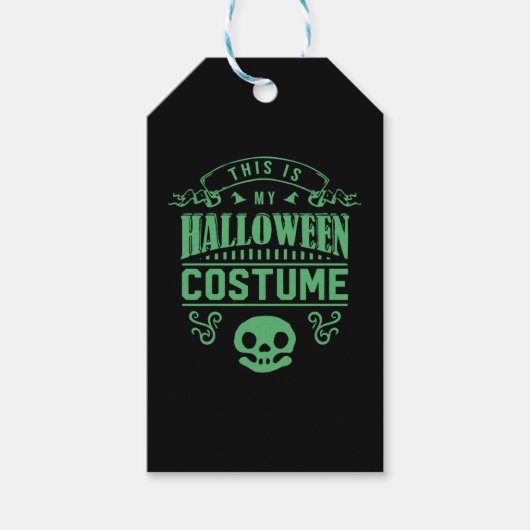 怖いハロウィーン ギフトタグ (正面)