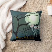 怖いハロウィーン クッション (ブランケット)