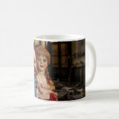 怖いハロウィーン。 コーヒーマグカップ (正面右)