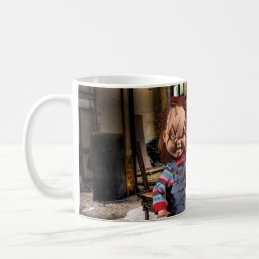 怖いハロウィーン。 コーヒーマグカップ (左)