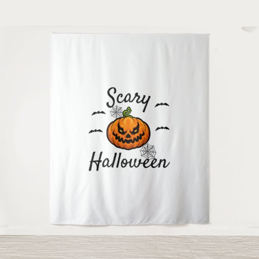 怖いハロウィーン タペストリー (正面)