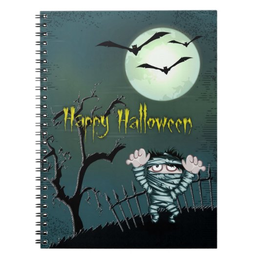 怖いハロウィーン ノートブック (正面)