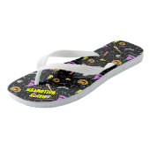 怖いハロウィーン ビーチサンダル (アングル)