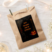 怖いハロウィーン フェイバーバッグ (クリップ留めされた状態)