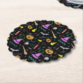 怖いハロウィーン ペーパーコースター (アングル)