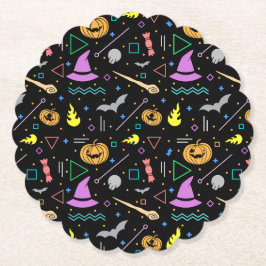 怖いハロウィーン ペーパーコースター