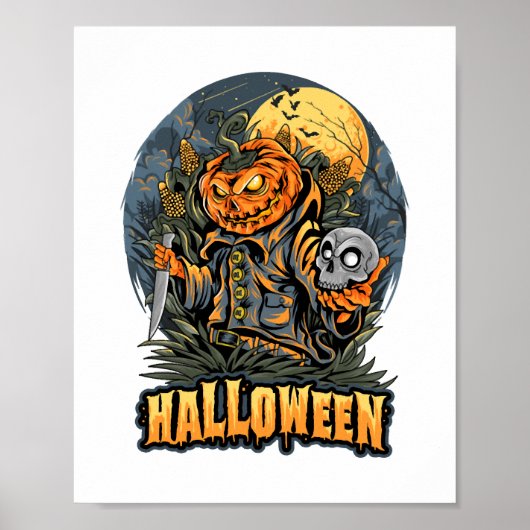 怖いハロウィーン ポスター (正面)