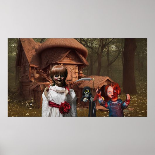 怖いハロウィーン。 ポスター (正面)