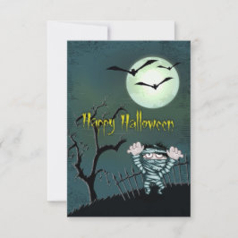 怖いハロウィーン 招待状
