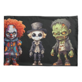 怖いハロウィーン 枕カバー (裏面)