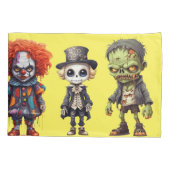 怖いハロウィーン 枕カバー (裏面)