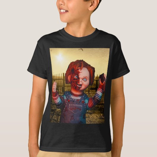 怖いハロウィーン。 Tシャツ (正面)