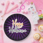 怖いハローウィンパーティ紙プレート ペーパープレート (パーティー)