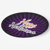 怖いハローウィンパーティ紙プレート ペーパープレート (アングル)