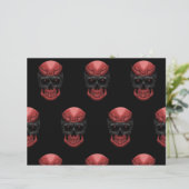 怖いハローエルンスカルスクラップブック紙 (スタンド正面)