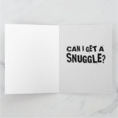 怖いピエロおもしろい誕生日少年オーバーサイズカード カード (内部)