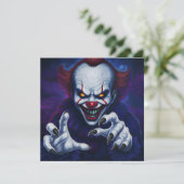 怖いピエロの招待状 招待状 (スタンド正面)