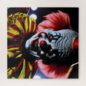 怖いピエロイビルスマイルシニスター80sホラー ジグソーパズル (横)