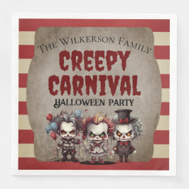 怖いピエロハロウィーンカーニバルパーティー