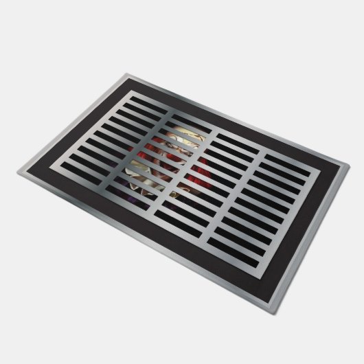 怖いピエロハロウィーンノベルティの形式 ドアマット (アングル)