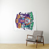 怖いピエロハロウィーン タペストリー (インサイチュ(横))