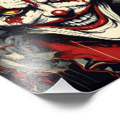 怖いピエロ時間 フォトプリント            (角)