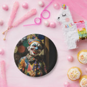 怖いピエロ紙プレート ペーパープレート (パーティー)