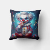 怖いピエロ食べズキャンディ クッション (裏面)