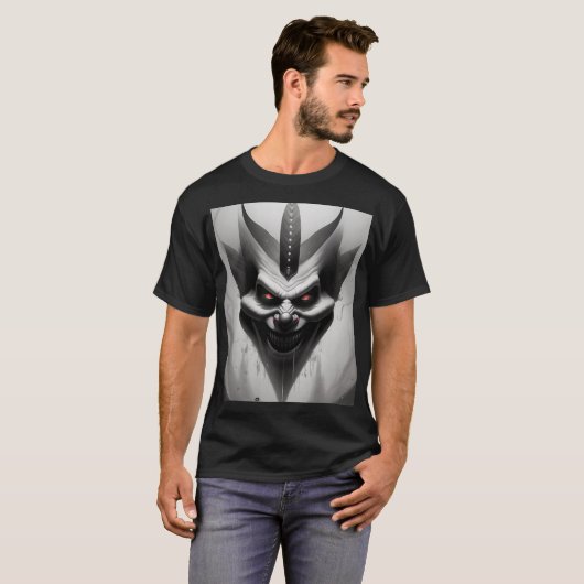 怖いピエロ8 Tシャツ (正面フル)