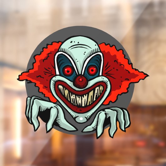 怖いピエロ ウィンドウサイン (シート2)