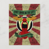 怖いピエロ ポストカード (正面)