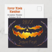 怖いブラックジャック・オランタン 案内ポストカード (正面/裏面)