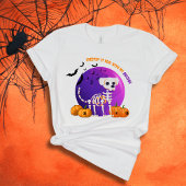怖いブルドッグハロウィーン満月Tシャツ Tシャツ