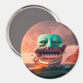 怖いボート マグネット (正面/裏面)