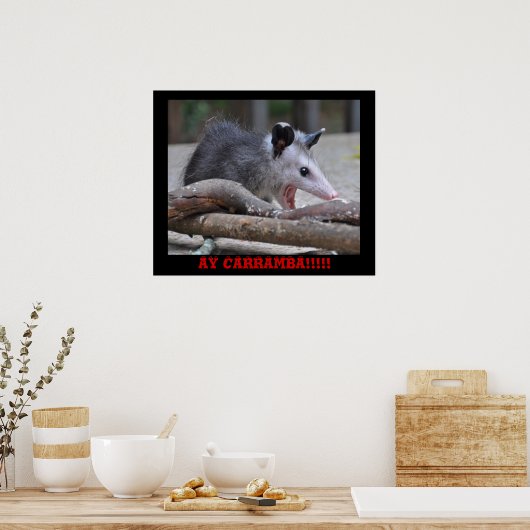 怖いポッサム – ポスター (キッチン)