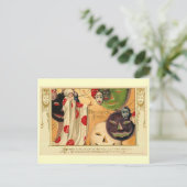 怖いマスク ポストカード (スタンド正面)