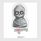 怖いママ シール (シート)