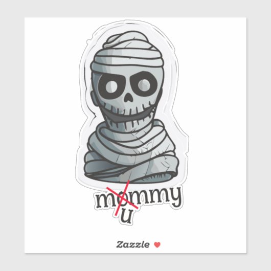 怖いママ シール (シート)