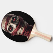 怖いミイラの悪魔ハロウィーン 卓球ラケット (横)