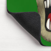 怖いモンスターII – 緑 マウスパッド (コーナー)