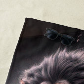 怖いライオン ビーチタオル (インサイチュ)