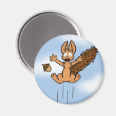 怖いリス磁石 マグネット (正面/裏面)