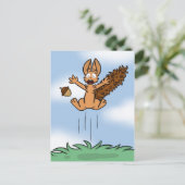 怖いリス葉書 ポストカード (スタンド正面)