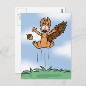 怖いリス葉書 ポストカード (正面/裏面)