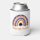 怖いレインボーカラフルハロウィーン先生キュートラ 缶クーラー (缶裏面)